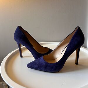 Vince Camuto pumps navy suede 9